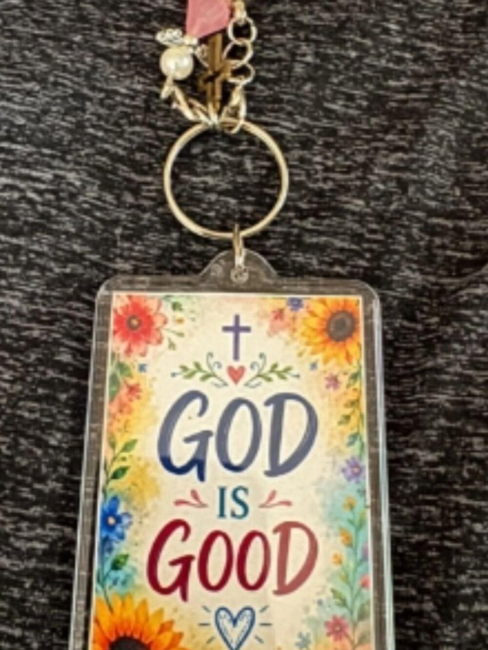 “God Is Good” on one side and Psalm 34:8
